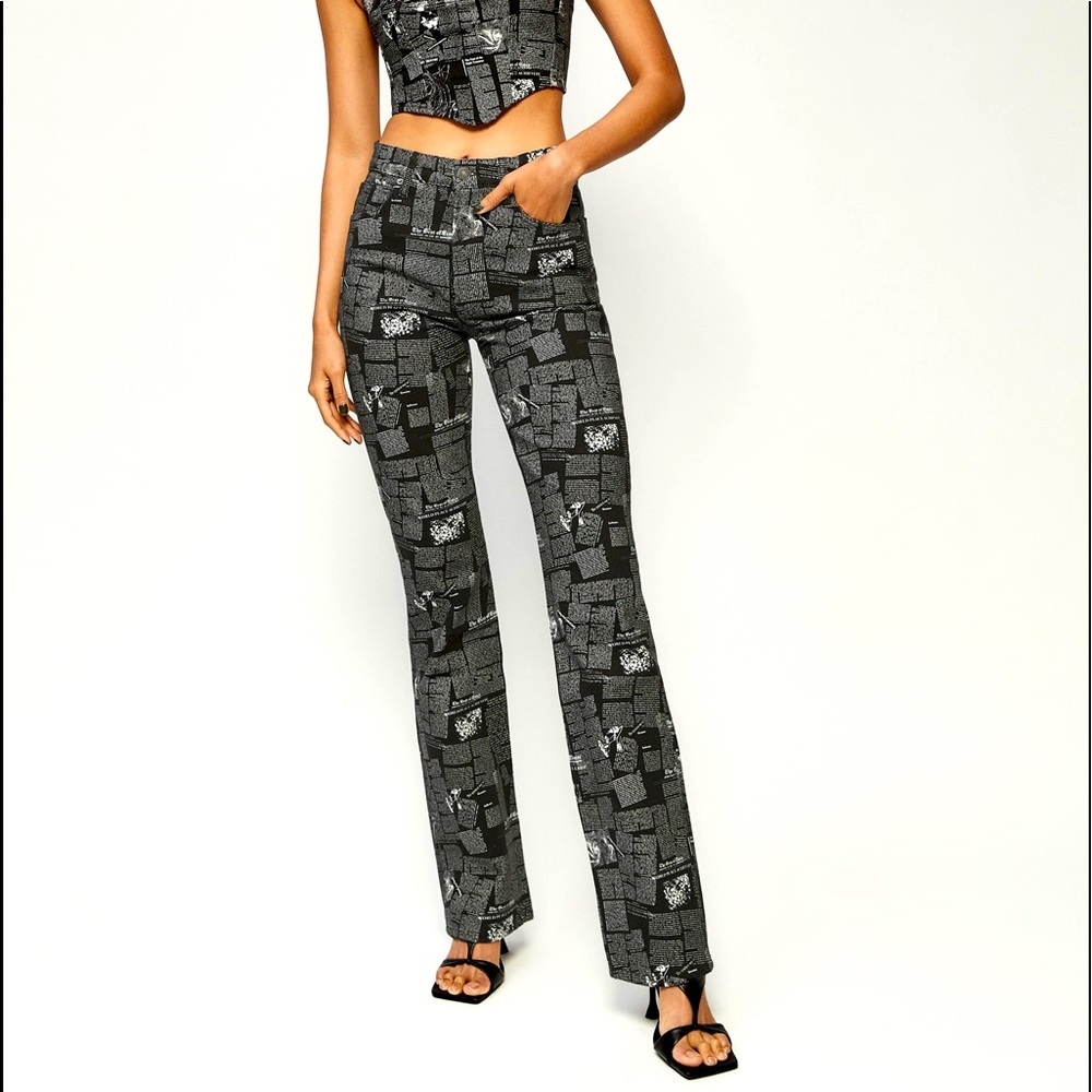 Reformation Peyton Style Zine High Rise Bootcut Jeans